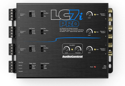 Audio Control LC7I Pro 6 Channel Line Output Converter with Accubass