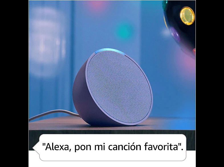 Altavoz inteligente Amazon Echo Pop Bluetooth Alexa sonido potente/compacto - Imagen 3 de 4