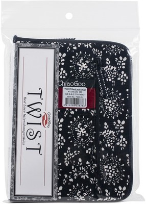 ChiaoGoo TWIST Red Lace Interchangeable Knitting Needle 4'' Tip Set-Small