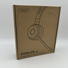 Jabra Evolve 65 TE (Third Edition) Wireless Dual-Ear Headset Version A ~ NEW