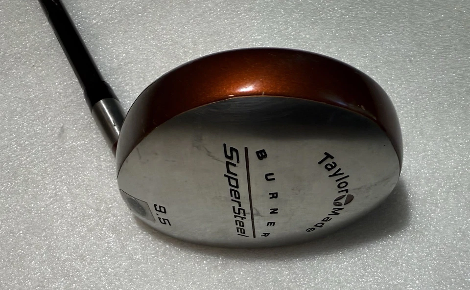 TaylorMade Burner SuperSteel 9.5° Right Hand 44” TS-100 Bubble Graphite Driver - Image 3 of 4