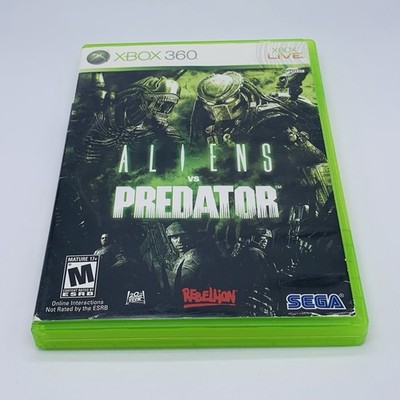 Alien vs. Predator Microsoft Xbox 360, 2010 Rebellion SEGA - No Manual Tested