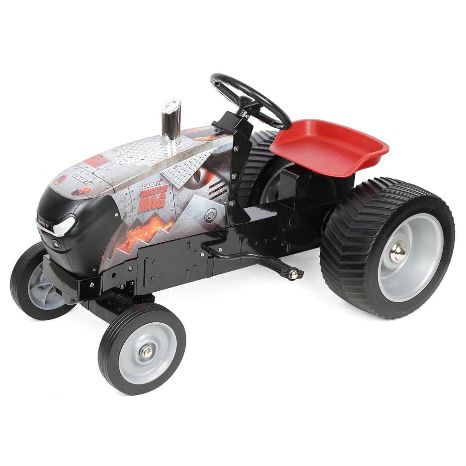 Tractor de pedal de tracción ERTL Case IH Magnum "Monster Mag" con neumáticos traseros anchos 444411 Foto 4 de 4