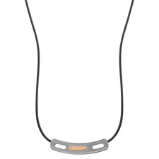 Bliss by Damiani Diamond Ladies Necklace Titanium 18K Rose Gold 20 Inches