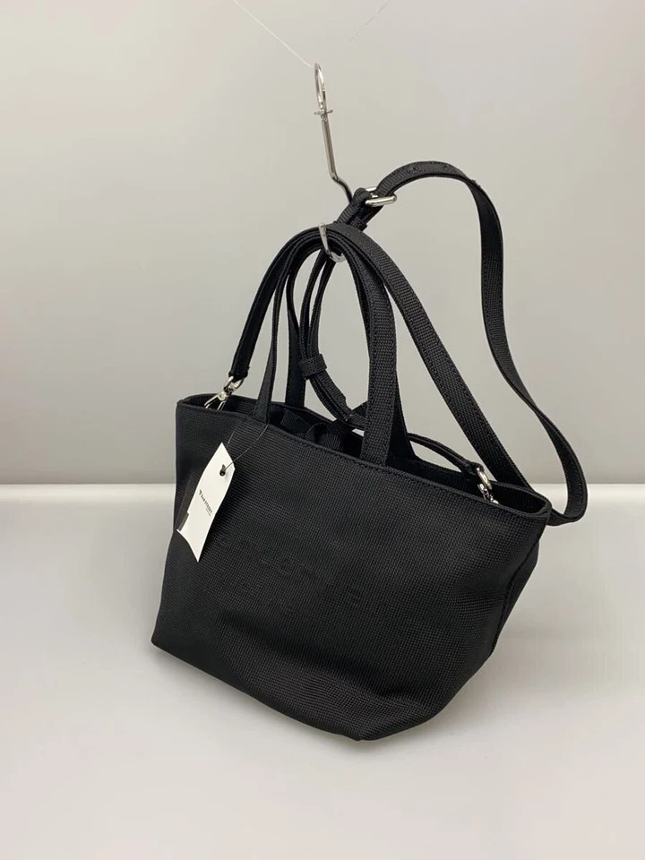 Alexander Wang 2-Way Punch Mini Borsa con Cinturino, Nylon Grande, Nero Usato - Immagine 2 di 4