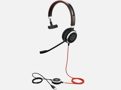 Jabra Evolve 40 MS Mono Headset USB-A **inkl MwSt, 12m Garantie & Lieferung am nächsten Tag**