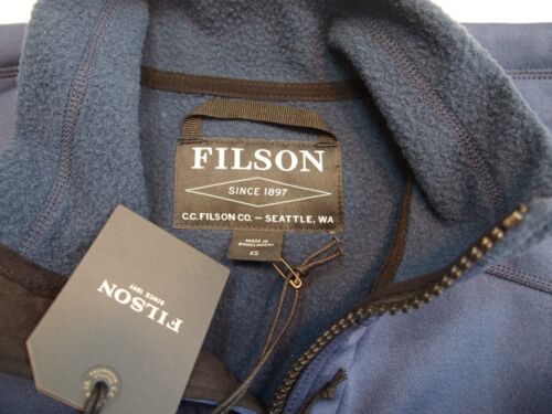 Filson Granite Spire Fleece Vest NWT XS $145 Blue - Picture 5 of 10