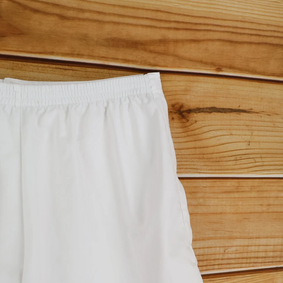 Relativity Shorts Womens Sz L White Brief Liner Stretch Waist High Rise Pockets - Image 4 of 4