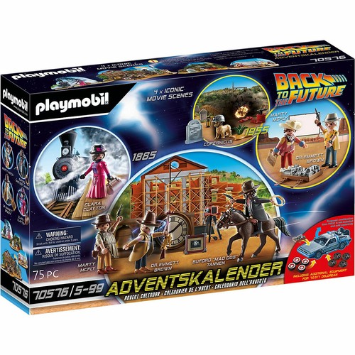Playmobil - 70576 Adventskalender "Back to the Future" III - Neu & OVP