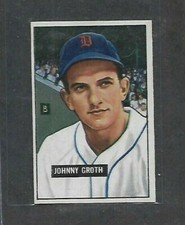 1951 Bowman Baseball #249 Johnny Groth EXMT 0249