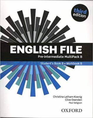 Oxford ENGLISH FILE 3rd Edition Pre-Intermediate MultiPack B @9780194598187 @NEW