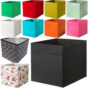 New Ikea Drona Fabric Storage Box Basket For Expedit Kallax Shelf