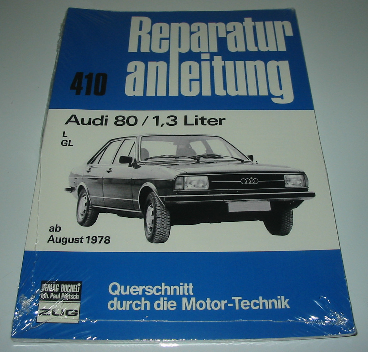 Thumbnail - Reparaturanleitung Audi 80 Typ 82 B1 Mit 1,3 Liter Motor L / Gl Ab