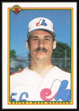 1990 Bowman #106 Mark Gardner Montreal Expos Baseball Card