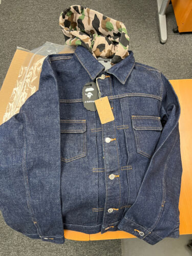 90s A Bathing Ape Denim Detroit Jacket old bape japan nigo 90s A Bathing Ape Denim Detroit Jacket old bape japan nigo