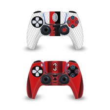 OFFICIAL AC MILAN 2023/24 CREST KIT VINYL SKIN FOR PS5 SONY DUALSENSE CONTROLLER