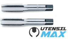 SERIE 2 MASCHI FILETTO GAS CILINDRICO BSP DA 1/8" A 1"3/4