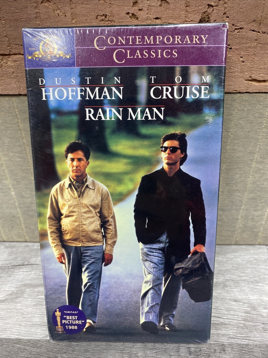 Rain Man VHS Tape Movie 1997 Brand NEW Factory Sealed Tom Cruise Dustin  Hoffman