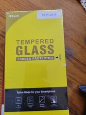JETech Screen Protector for iPhone 15 --2 PACK