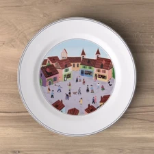Villeroy & Boch - Flat Plate 27Cm Design Naif Village Villeroy & Boch