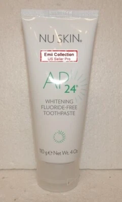 Nu Skin Nuskin AP 24 Whitening Fluoride-Free Toothpaste Sealed Bundle 4oz 110g