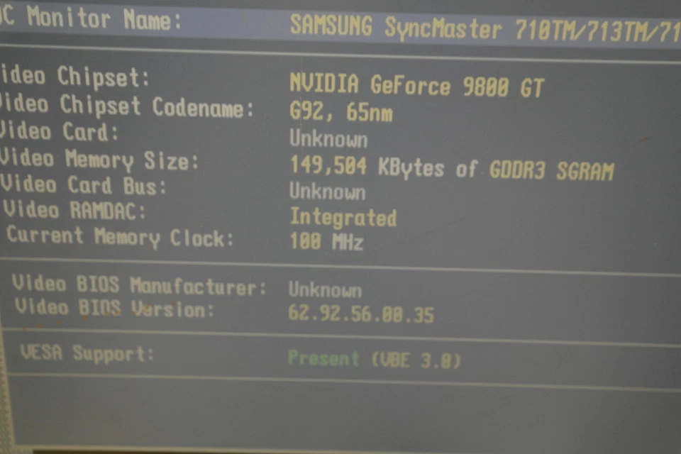 Nvidia GeForce 9800 GT 512MB GDDR3 PCI-e 16* VGA DVI HDMI video card Leadtek - Image 2 of 4