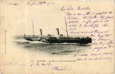 CPA AK Ostende - La Malle d'Ostende Douvers SHIPS (763181)