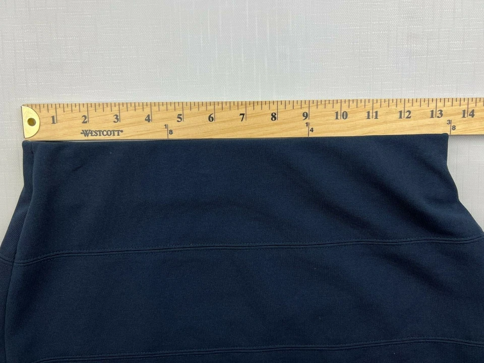 Женская юбка-карандаш Alfani размер XS синяя без застежек эластичная  - Изображение 4 из 4