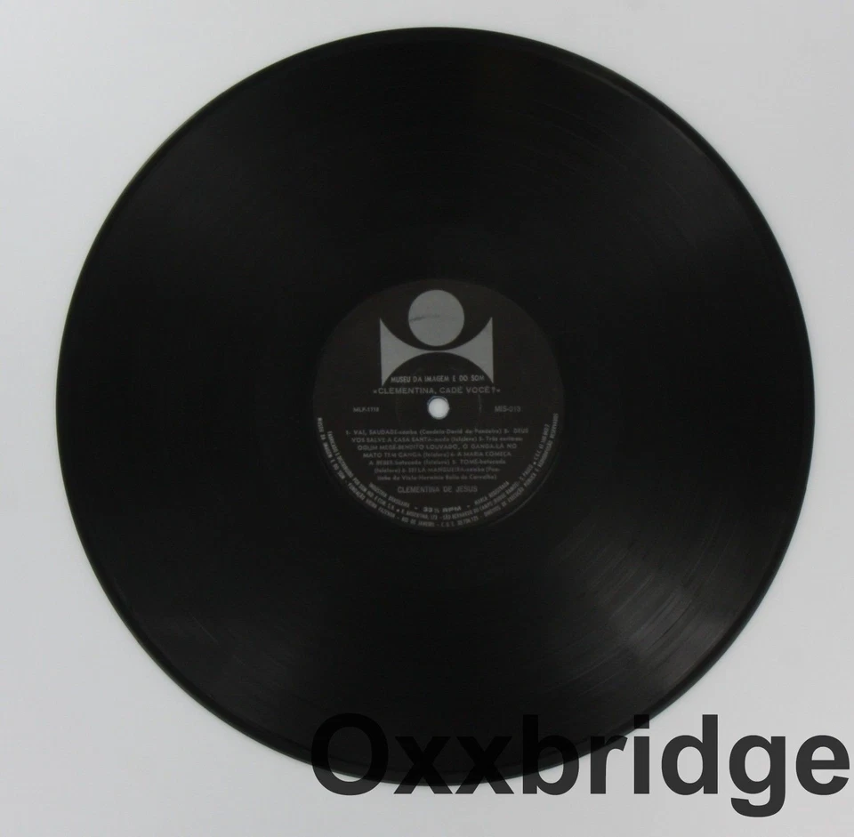 CLEMENTINA DE JESUS Cade Voce 1970  RARE BRAZIL SAMBA LP Afro Latin Gospel Soul - Image 3 of 3