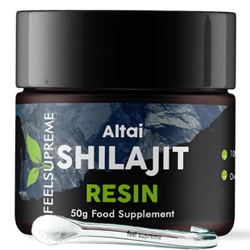 Shilajit Crème Balm Harz Aus Dem Altai-Gebirge – 100 G, Pur Ohne Zusätze