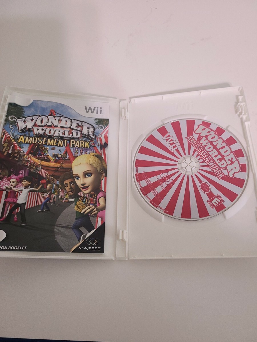 Wonderworld Amusement Park Nintendo Wii Game Complete With Manual