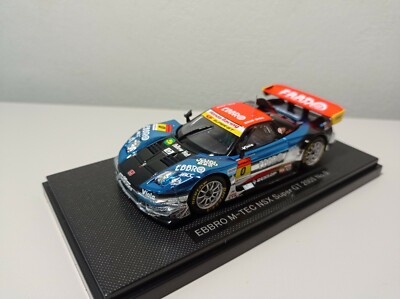 EBBRO NSX Type R ホワイト 1/43スケール 1/43 Ebbro Mobil 1 Honda NSX JGTC 1999 car #64 #71 CS1017 | eBay