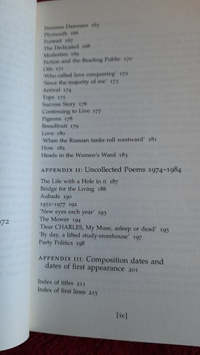Philip Larkin: Collected Poems (Faber Poetry) by Larkin, Philip Paperback Book - Foto 10 di 10