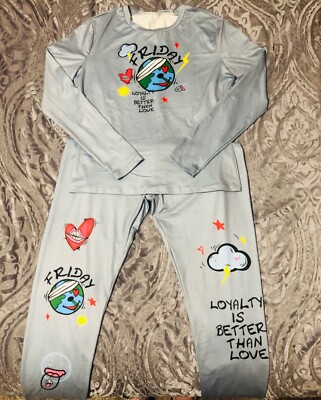 Women s Large Graphic Matching Outfit Set