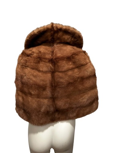 Vintage Mink Hoshschild Kohn Shoulder Wrap Beautiful Classic - Picture 5 of 12