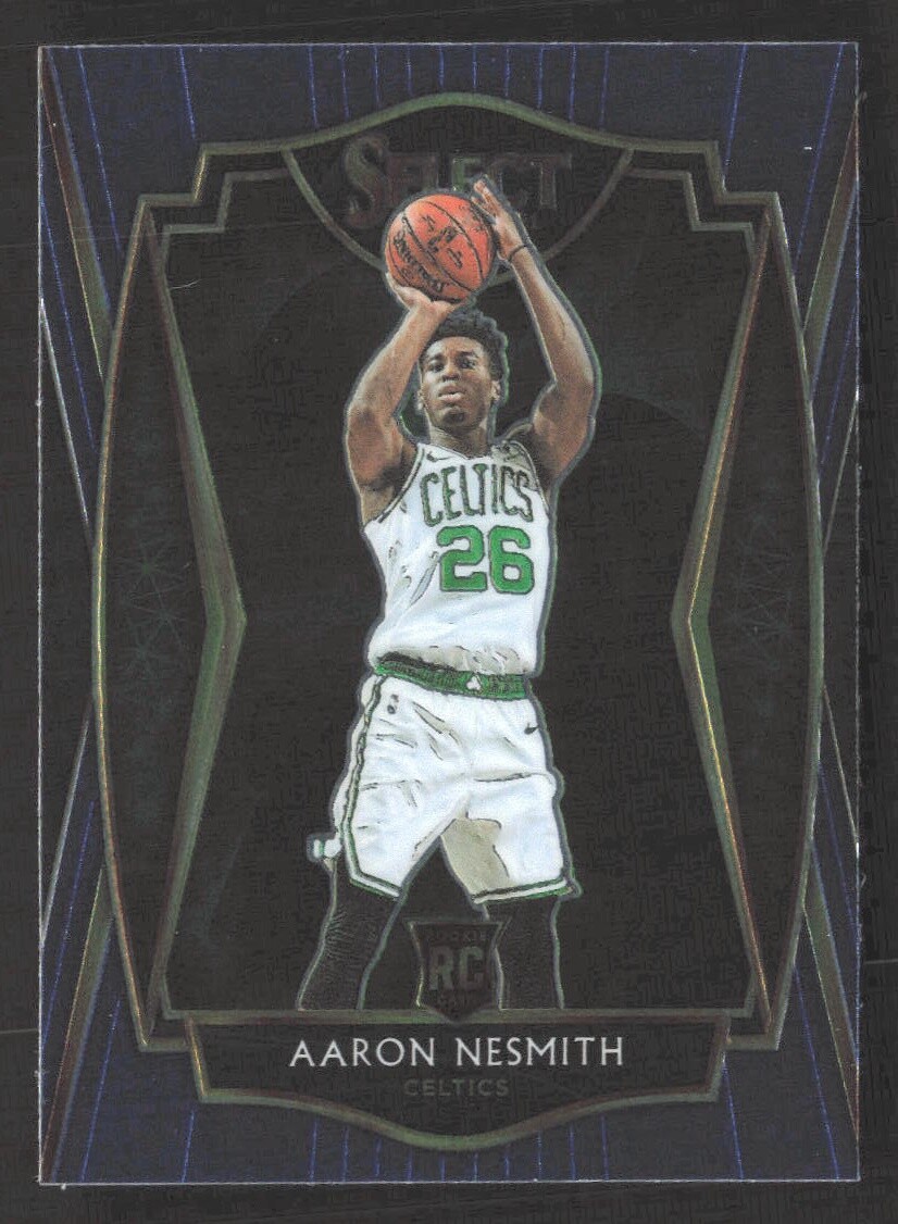 2020-21 Panini Select Aaron Nesmith #190 Blue Boston Celtics