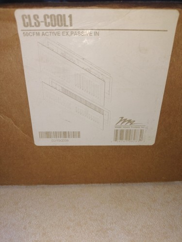 NEW Middle Atlantic CLS-Cool1 professional cabinet passive cooling. 50cfm - Picture 2 of 3