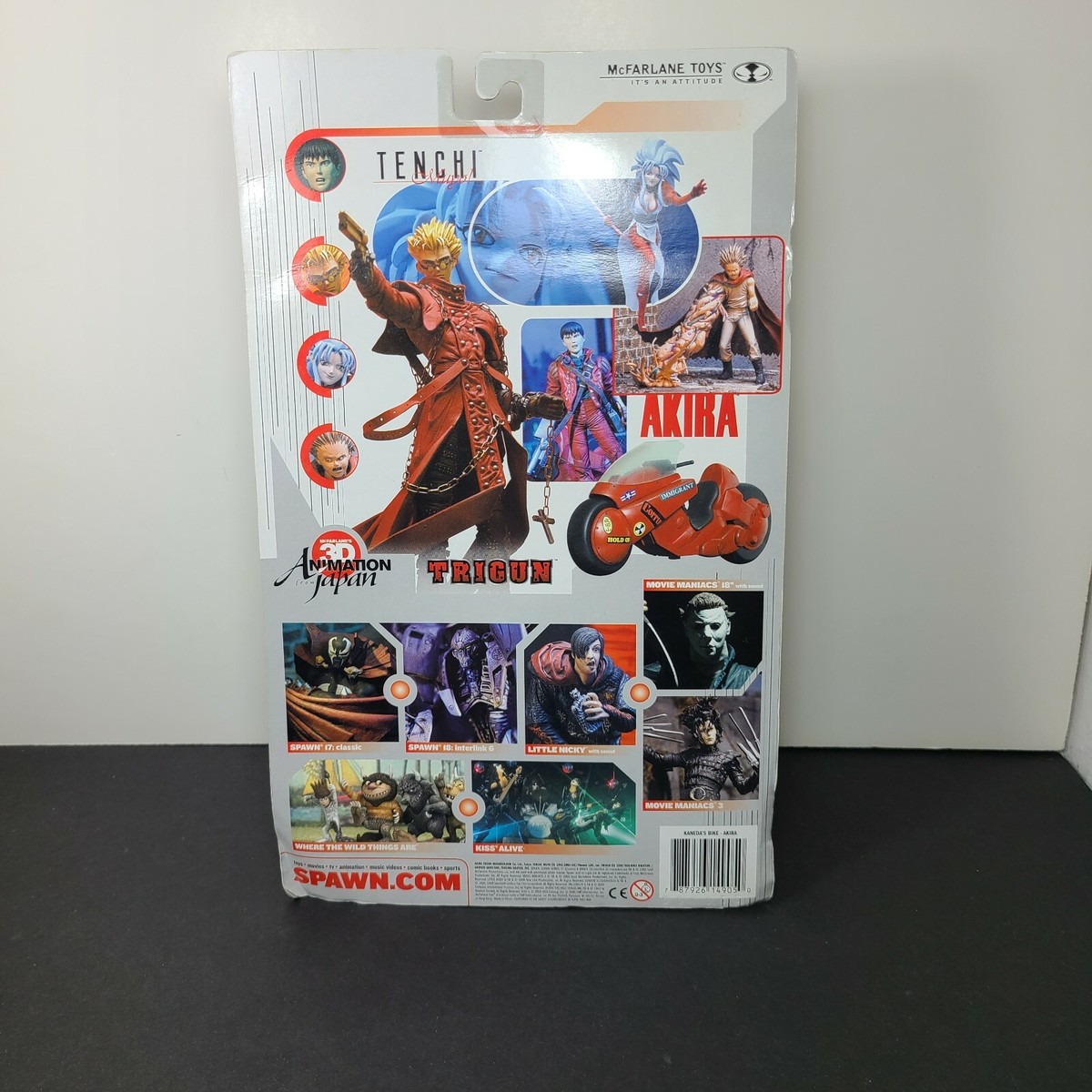 Mcfarlane Akira Kaneda's Bike Motorcycle Action Figure Toy Movie
