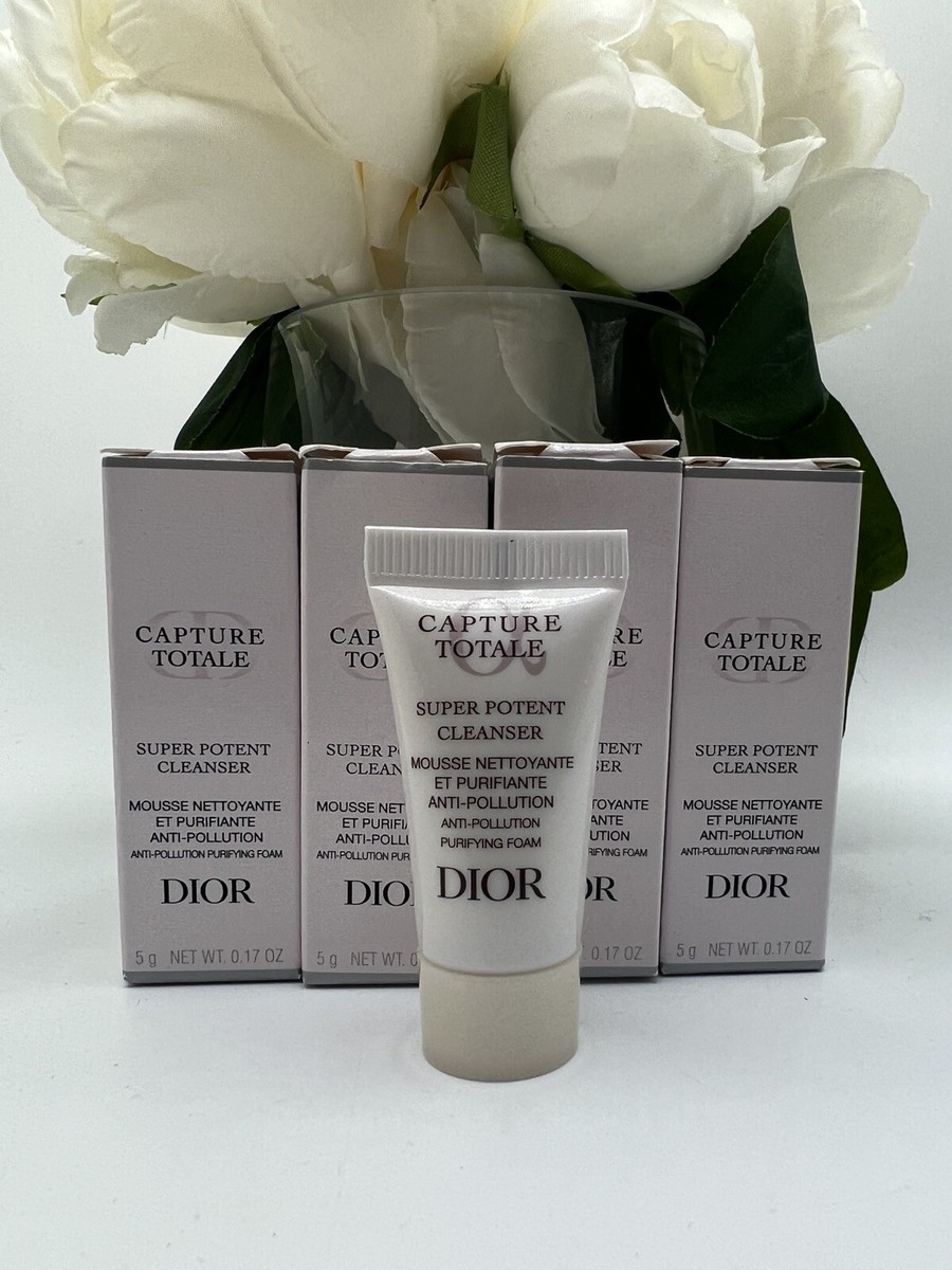 4* DIOR Capture Totale Super Potent Cleanser 5g 0.17oz Mini | eBay