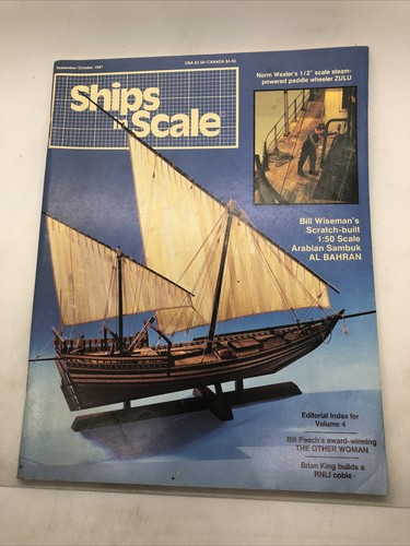 Ships in Scale Magazine - September/October 1987