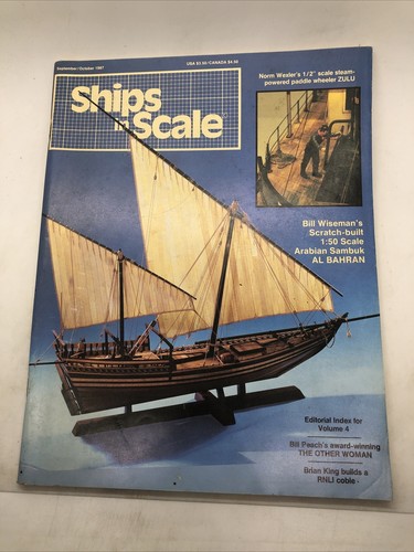 Revista Ships in Scale - Septiembre/Octubre 1987 - Imagen 1 de 4