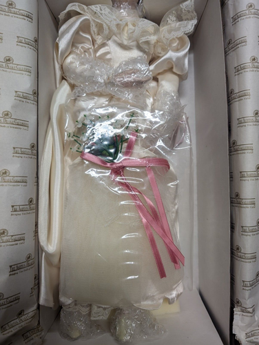 NEU Ashton Drake Galleries Bettys 1930er Hochzeitskleid Porzellan Puppe mit Box Zertifikat - Bild 2 von 8