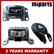 3x Engine Motor AND Trans Mount Set Fit For Mazda 3 2.3L N/A 2004-2009