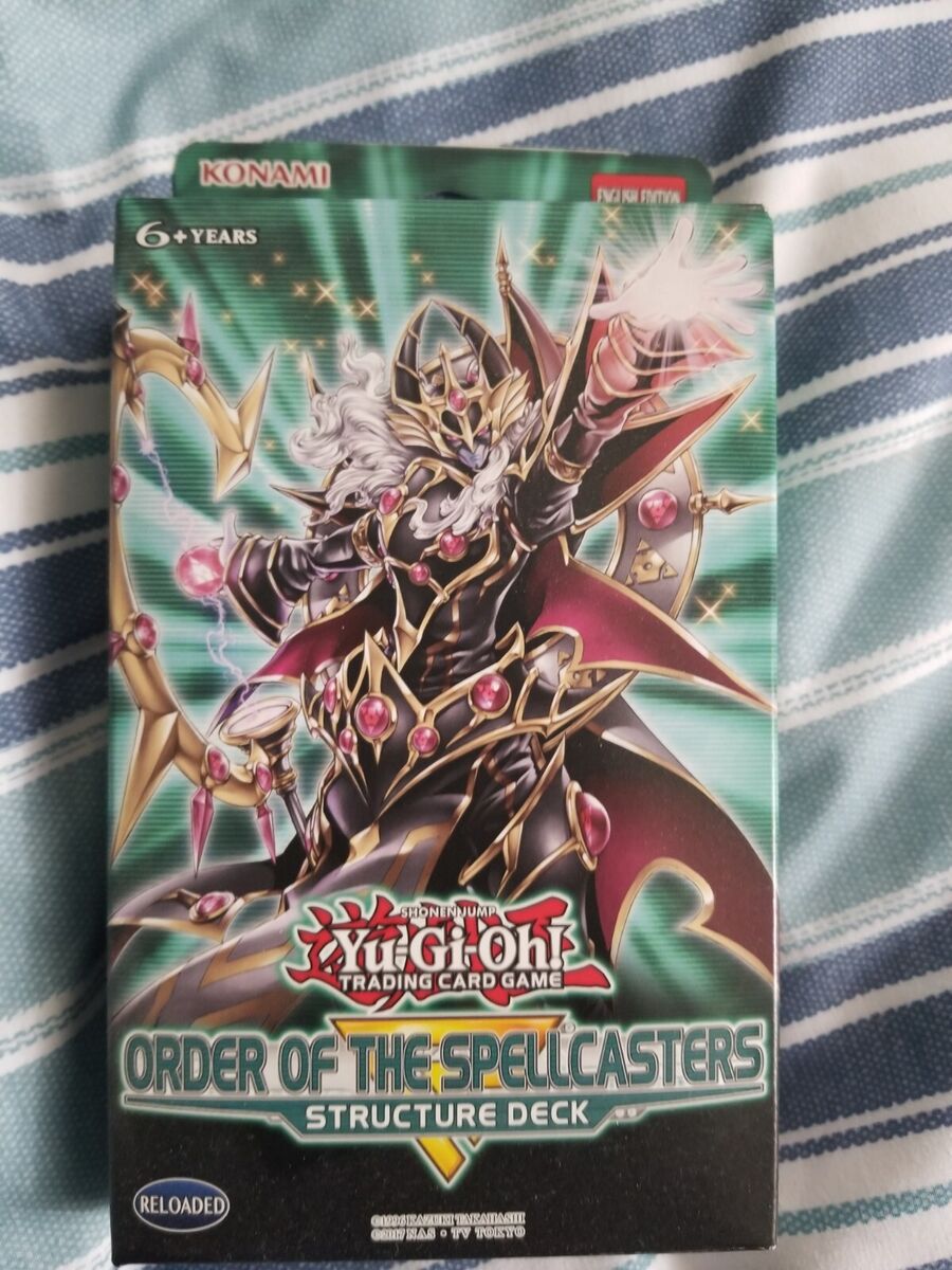 Yugioh 1st Edition Order Of The Spellcasters Structure Deck Yugioh 1st Edition Order Of The Spellcasters Structure Deck