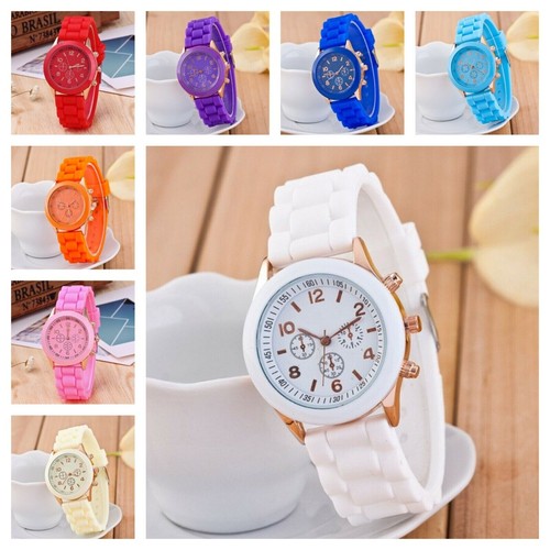 Fashion Quartz Bracelet Cute Wrist Watch Men Women Children Boys Girls Watch