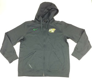 New-Nike-DeSoto-Eagles-Full-Zip-THERMA-FIT-Football-Hoodie-Men-039-s-L-Gray-615696