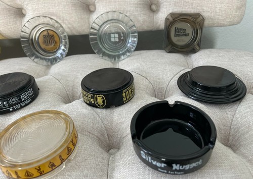 LOT 16 VTG Hotel/Casino Ashtrays Las Vegas DUNES MAXIM RIVIERA 4 QUEEN NUGGET & - Picture 7 of 11