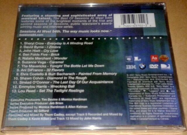 エルヴィス・コステロ&バート・バカラック Sessions West 54th Elvis-Costello-Burt-