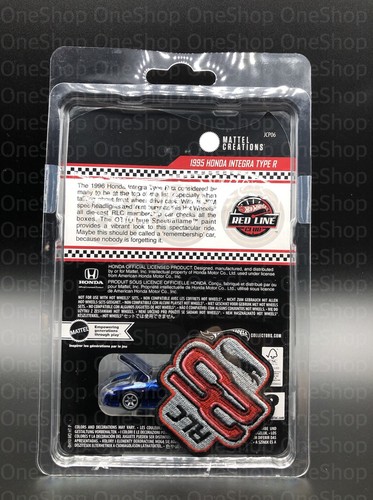 Hot Wheels Collectors RLC 1995 Honda Integra Type R Blue Original SHIPPING Box - Picture 4 of 20