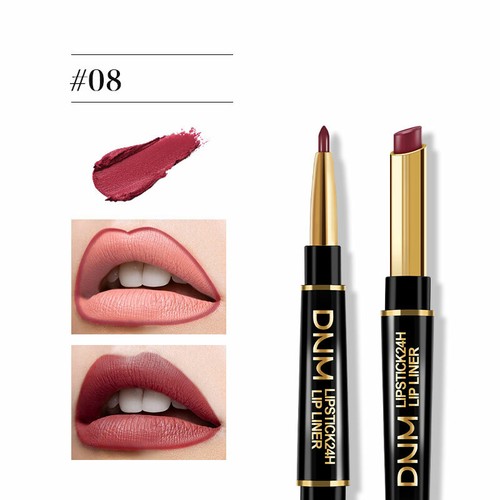Double End Women Lipstick Matte Lip Liner Pencil Waterproof Long Lasting Mak ❥ - Picture 19 of 24